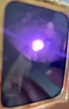 Load image into Gallery viewer, Excellent PURPLE GLASS Ambrotype Photo ID’d Man And His Dog 1850s