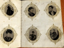 Load image into Gallery viewer, Miniature 1860s 1870s Tintype Album 64 Gem Photos Men Women Children Groups
