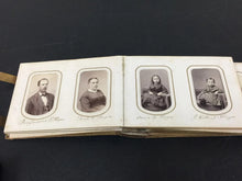 Load image into Gallery viewer, 1860s Photo Album Civil War Soldier Andersonville POW Mourning ID'd Quaker Fam
