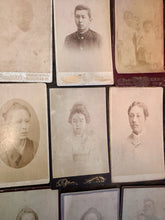 Load image into Gallery viewer, Big Lot of Antique 19th Century Japanese CDV Photo Japan Photographers 1800s