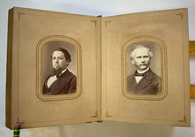Load image into Gallery viewer, Important Photo Album / 51 CDVs of the 1871 Massachusetts Senate