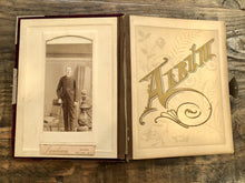 Load image into Gallery viewer, Depew Family Photo Album, Montana, California, Michigan Antique 1800s Genealogy