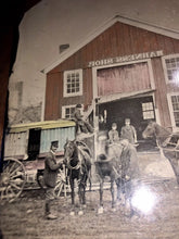 Load image into Gallery viewer, Remarkable Full Plate Tintype Photo Harness Shop & Photographer Studio Tinted