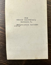 Load image into Gallery viewer, 1860s CDV Anna Dickinson Abolitionist Women's Suffrage Rare Gettysburg Imprint