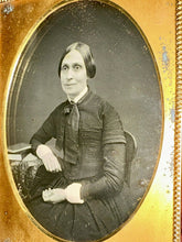 Load image into Gallery viewer, 6x4 Half Plate Daguerreotype New York Woman by Henry Insley, 1850s