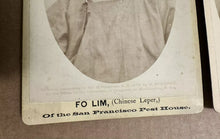 Load image into Gallery viewer, HISTORICALLY IMPORTANT SERIES OF PHOTOS CHINESE LEPERS SAN FRANCISCO 1870S RARE