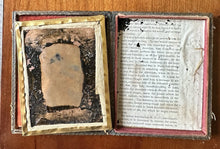 Load image into Gallery viewer, 1/4 Daguerreotype Old Woman Born in 1776 Holding Eyeglasses Full Case 1850s RI