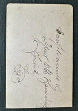 Load image into Gallery viewer, Rare 1870s CDV Photo Sideshow Circus Disabled FOOT WRITER Like Ann E. Leak