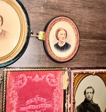 Load image into Gallery viewer, Antique BANTA Family Photo Lot Daguerreotypes Ambrotype ANSON FREDRICKS JAQUITH