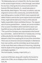 Load image into Gallery viewer, Rare Antique Photo Oldest Fireman JAMES EDWARDS AGE 103 Pennsylvania History