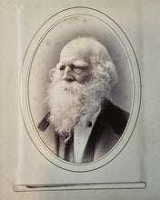 Load image into Gallery viewer, Antique Leather Photo Album with Images of Famous Writers Poets Artists 1800s