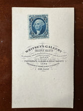 Load image into Gallery viewer, RARE William H Seward Pose & Imprint WHITNEY'S GALLERY SAINT PAUL 1860s CDV