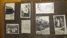Load image into Gallery viewer, Circa 1910's Antique PHOTO ALBUM & PHOTOS Family, Children, Women, Animals