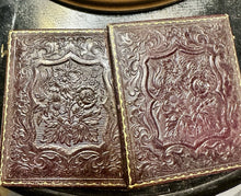 Load image into Gallery viewer, ID'd COLE Sisters Wearing Mourning Bands 1/6 Daguerreotype Photo Pr Fall River