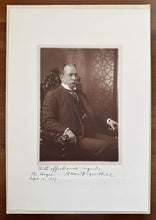 Load image into Gallery viewer, RARE Photo DAVID JAYNE HILL Diplomat Author University President SIGNED DATED