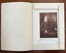 Load image into Gallery viewer, RARE Photo DAVID JAYNE HILL Diplomat Author University President SIGNED DATED