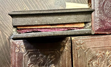 Load image into Gallery viewer, Lot of Antique Photo inc ID'd New Hampshire Girl 1840s Daguerreotype Union Case