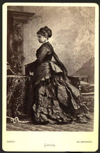 Load image into Gallery viewer, SARONY Antique Photo OPERA SINGER PAULINE LUCCA OPERA SOPRANO 1800s Rare Famous