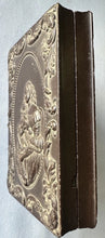 Load image into Gallery viewer, Quadruple 1/9 Thermoplastic Case with 4 Ambrotypes of Family 1850s