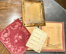 Load image into Gallery viewer, 1/6 Daguerreotype Photo ID'd Maine Boy Harry Doane Died Young Sad Fam History