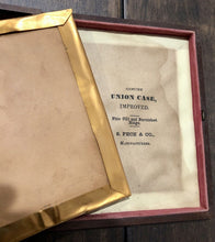 Load image into Gallery viewer, Very Rare Format! PANNOTYPE Photo on Leather! 1850s Photo of a Boy 1/4 Union Case