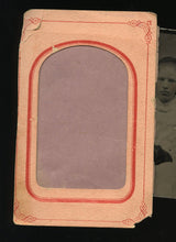 Load image into Gallery viewer, Antique 1870s Tintype Photo Little Girl Holding Cat