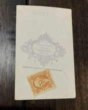 Load image into Gallery viewer, 1860s CDV Erie Pennsylvania Group, Woman in Mourning Dress - Civil War Tax Stamp