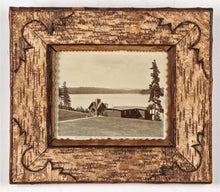 Load image into Gallery viewer, Amazing Rustic Handmade Frame Childwold Park Lake Massawepie Adirondack Photo