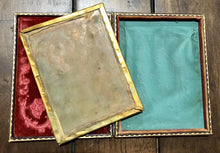 Load image into Gallery viewer, 1/4 Sealed Daguerreotype Photo of ID'd Man & Woman 1850s Massachusetts
