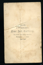 Load image into Gallery viewer, Rare CDV Civil War Soldier Indian Fighter Samuel McLean Pollock 6th Iowa Cavalry