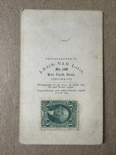 Load image into Gallery viewer, V RARE Colonel John Fitzroy DeCourcey 16th OVI Ohio Volunteers Soldier CDV PHOTO