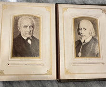 Load image into Gallery viewer, CDV Album Musician Author Poet Shakespeare Ole Bull Burns Beethoven Famous Photo