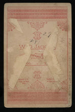 Load image into Gallery viewer, ID'd Waco Man by Texas Photographer Jackson 1880s Cabinet Card Photo