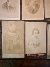 Load image into Gallery viewer, Big Lot of Antique 19th Century Japanese CDV Photo Japan Photographers 1800s