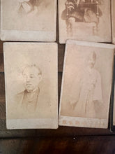 Load image into Gallery viewer, Big Lot of Antique 19th Century Japanese CDV Photo Japan Photographers 1800s