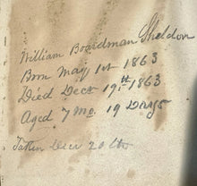 Load image into Gallery viewer, Beautiful HALF PLATE Tinted Daguerreotype of Cute Siblings Boy & Girl