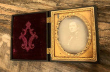 Load image into Gallery viewer, Daguerreotype of a Man in Union Case, 1850s