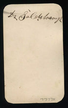 Load image into Gallery viewer, Signed Civil War CDV Photo Dr. Goldsborough Asst Surgeon 5th Maryland Infantry