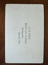 Load image into Gallery viewer, REVOLUTIONARY WAR Soldier PEREGRINE FOSTER Rare Cabinet Card Ohio Photo Antique