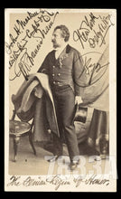 Load image into Gallery viewer, RARE Signed Photo GF TRAIN FENIAN LEGION, Pres Candidate, Jules Verne Character