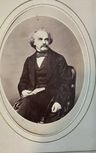 Load image into Gallery viewer, Antique Leather Photo Album with Images of Famous Writers Poets Artists 1800s