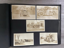 Load image into Gallery viewer, Antique WWI Era Snapshot Album Rare Racecar Women Navy Airplane Football Sports