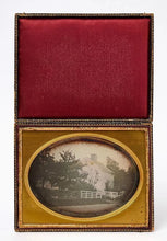 Load image into Gallery viewer, Whole / Full Plate Daguerreotype Outdoor View of House 9" x 7"