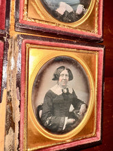 Load image into Gallery viewer, 2 BROADBENT Daguerreotype Photo ID'd Sisters Philadelphia 1850s Lot
