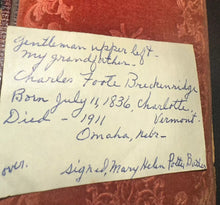 Load image into Gallery viewer, 1/4 Plate 1850s Group Daguerreotype of Vermont Lawyers, ID'd Breckenridge