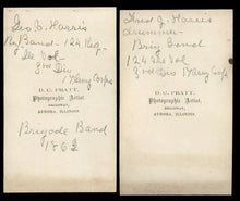 Load image into Gallery viewer, Civil War Musicians 36th Illinois Infantry Boy Enlisted @ 10 YRS 1860s CDV Photo