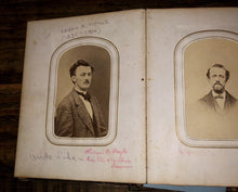 Load image into Gallery viewer, Photo Album inl KIA Civil War Confederate Soldier Vet Louisiana MO Virginia Rare