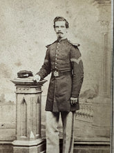 Load image into Gallery viewer, Civil War Soldier Brothers CALIFORNIA ARMY CDV Photo San Francisco Photographer