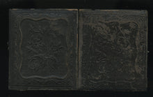 Load image into Gallery viewer, Unusual Daguerreotype of Folk Art Painting - Man or Soldier Holding Shotgun