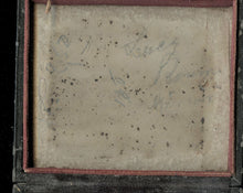 Load image into Gallery viewer, Unusual Daguerreotype of Folk Art Painting - Man or Soldier Holding Shotgun
